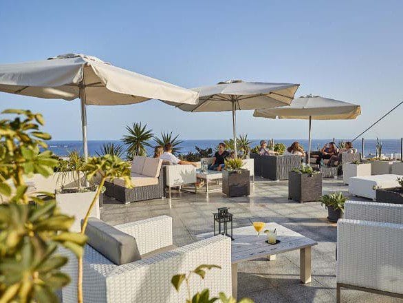Vista del Rooftop - STARLIGHT Openair Cinema - Lanzarote, uno de los mejores rooftop de Lanzarote