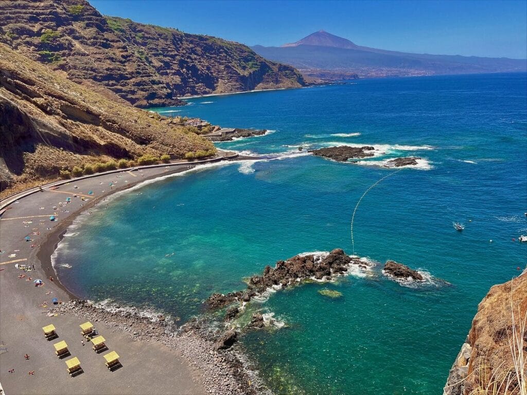 Vista de Mesa del Mar, uno de los lugares donde ver los mejores atardeceres en Tenerife