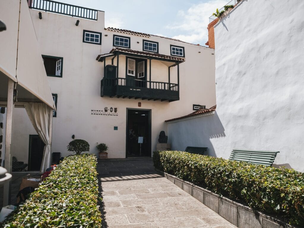 Vista del Museo Arqueológico de Puerto de la Cruz, uno de los museos que ver en Tenerife