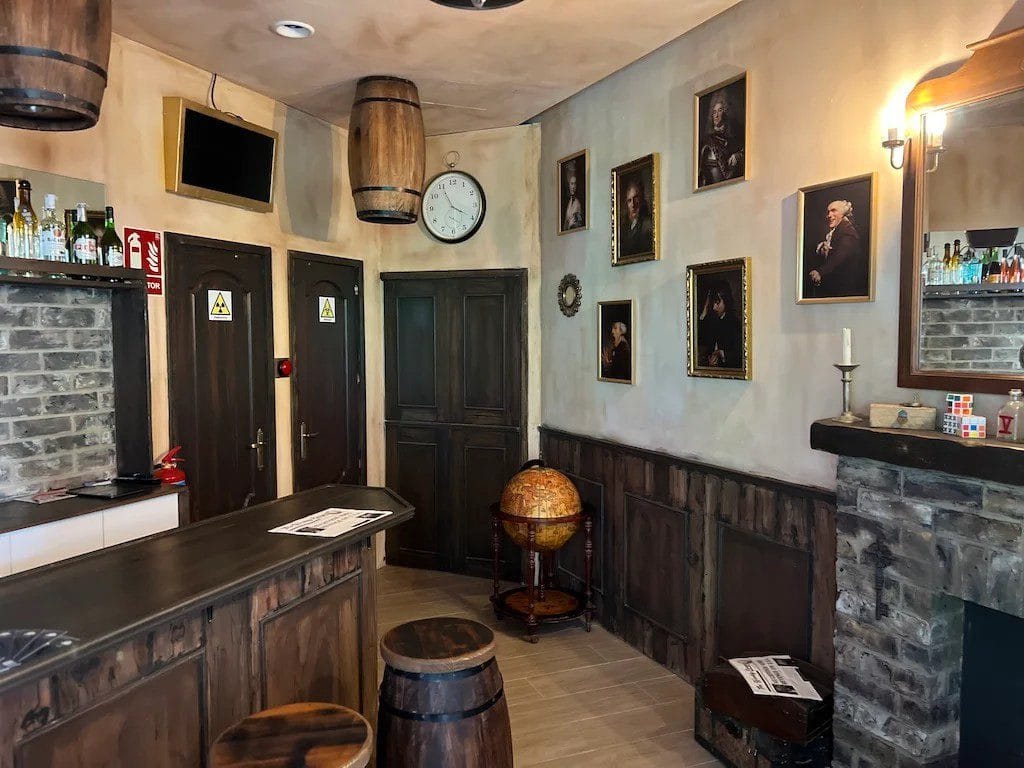 Vista de un escape room familiar en Lanzarote
