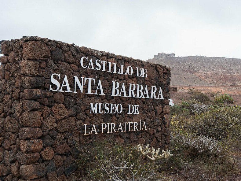 VIsta del Museo de la Piratería en el Castillo de Santa Bárbara