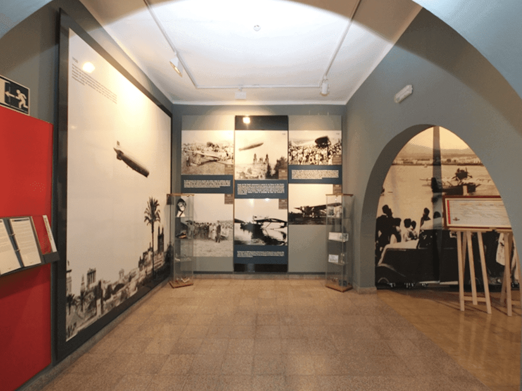 Vista del Museo Aeronáutico de Lanzarote