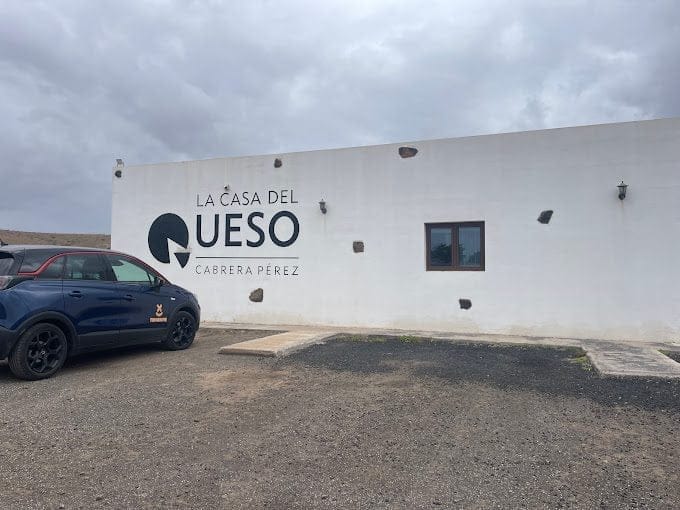 Vista de Quesería La casa del Queso cabrera Pérez, una de las mejores queserias de Fuerteventura