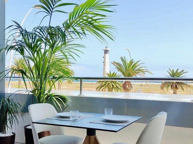 Vista del Restaurante Lo Nuestro, uno de los mejores en Fuerteventura