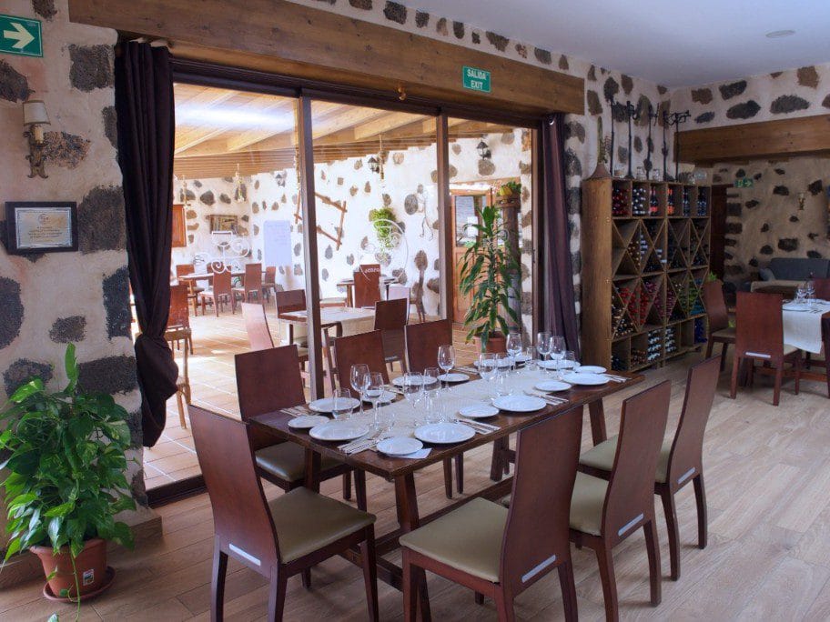 vista del restaurante La Casa de Marcos, uno de los mejores restaurantes de la isla