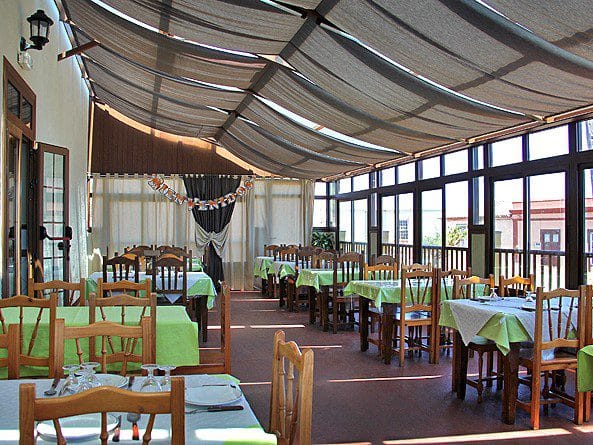 Vista de el El Asador del Campesino en Barlovento, uno de los mejores restaurantes en La Palma