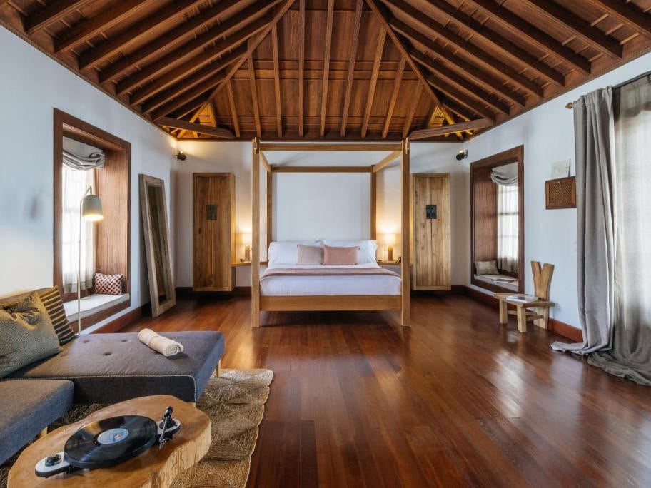 Vista del Hotel Boutique Palacio de Ico en Lanzarote, uno de los mejores alojamientos