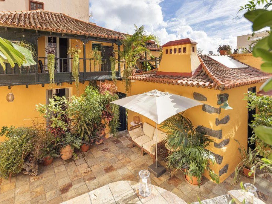 Vista del Hotel San Telmo en La Palma, uno de los alojamientos con encanto