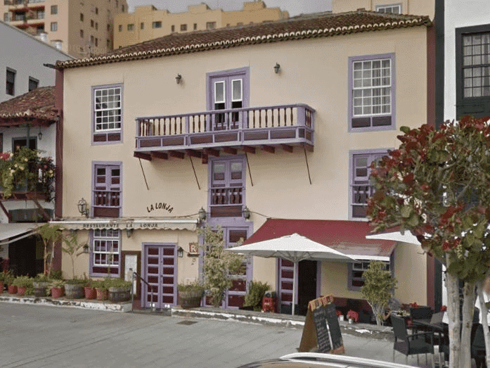 Vista del restaurante La Lonja, uno de los mejores restauraurantes de La Palma