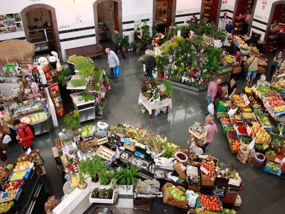 Vista del Mercado de La Recova, una de las cosas que ver y hacer en Santa Cruz de La Palma