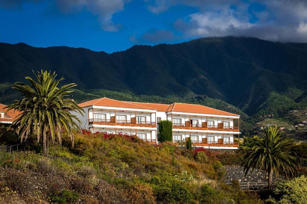 Vista del Parador de La Palma, uno de los alojamientos con encanto de la isla