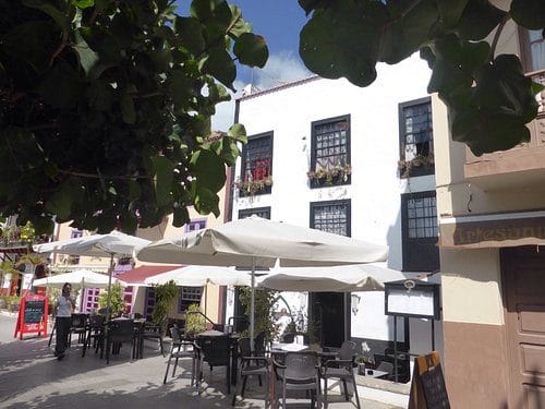 Vista del Restaurante La Chalana, uno de los mejores de La Palma