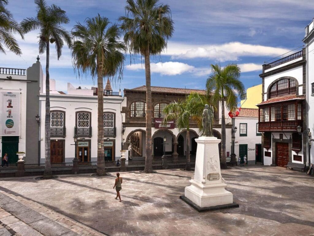 Vista de Santa Cruz de La Palma, uno de los lugares que ver en La Palma