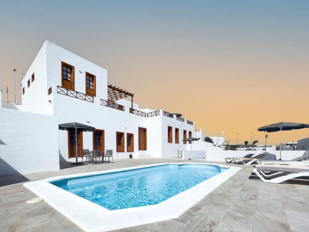 Vista de la casa rural Villa Livia, uno de los alojamientos con encanto en Lanzarote