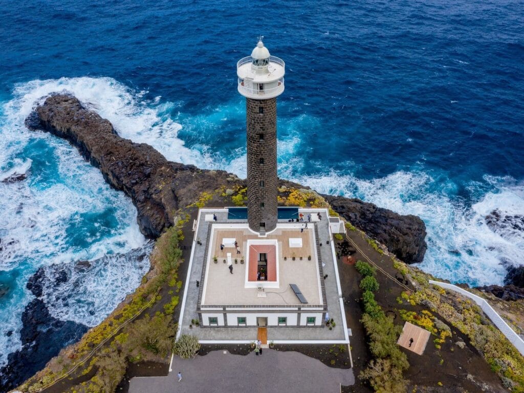 Vista del Hotel Faro de La Palma, uno de los alojamientos con encanto de la isla
