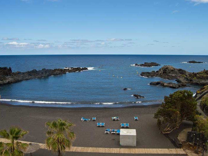 Vista de la Playa de los Cancajos, una de las cosas que ver en La Palma