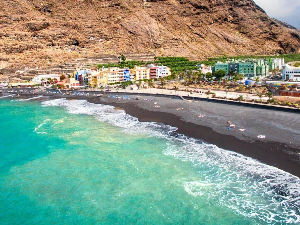 Vista de Tazacorte, uno de los lugares que ver en La Palma