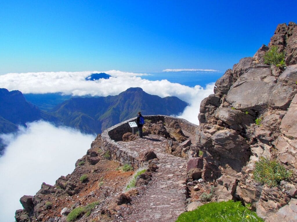 Vista del Roque de los Muchachos, uno de las mejores cosas que ver y hacer en La Palma