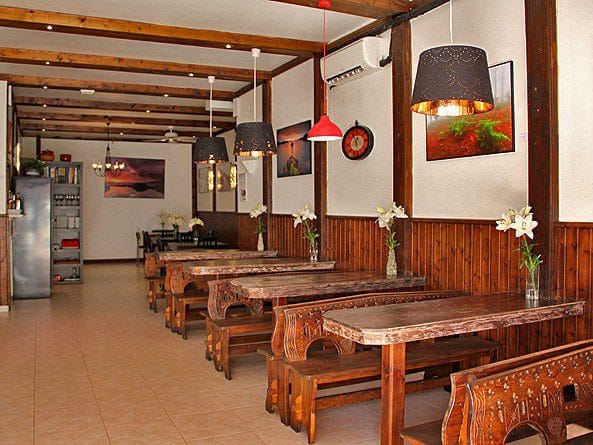 Vista del restaurante El Duende del Fuego, uno de los mejores de La Palma