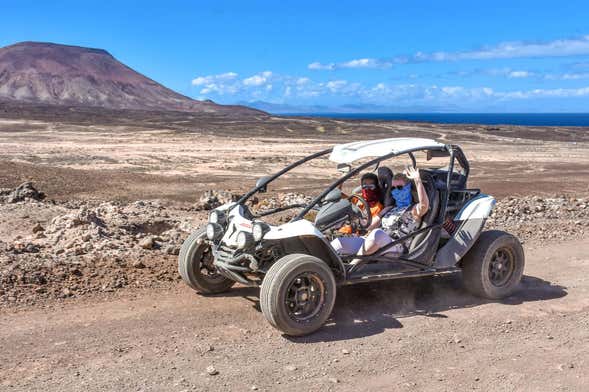 Vista de Tour en buggy por Fuerteventura, una de las actividades que hacer en Fuerteventura