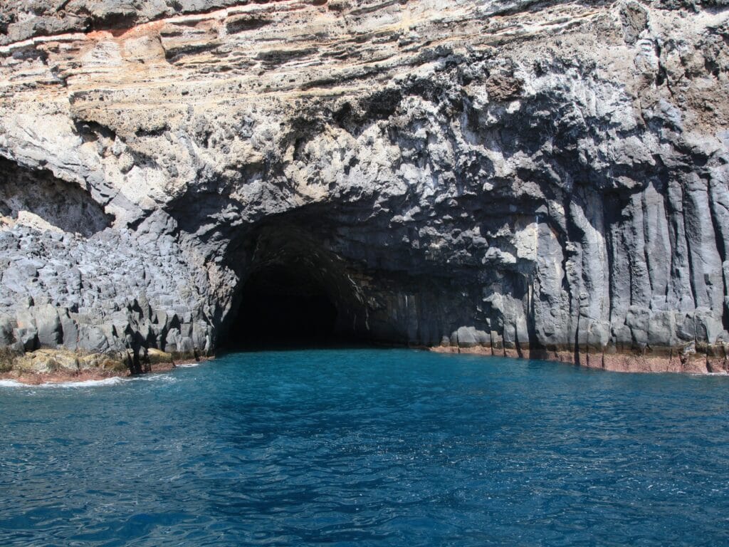 Vista de la Cueva Bonita, uno de los mejores lugares que ver en La Palma