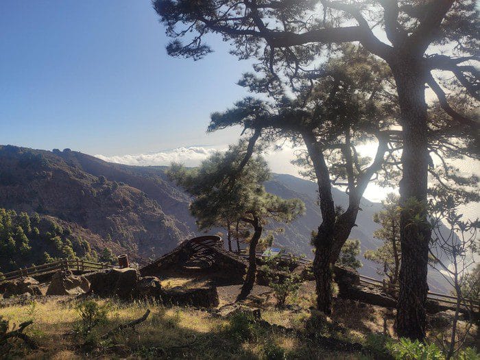 Vista del sendero Cueva Los Ajos – Ermita de San Martín en El Hierro