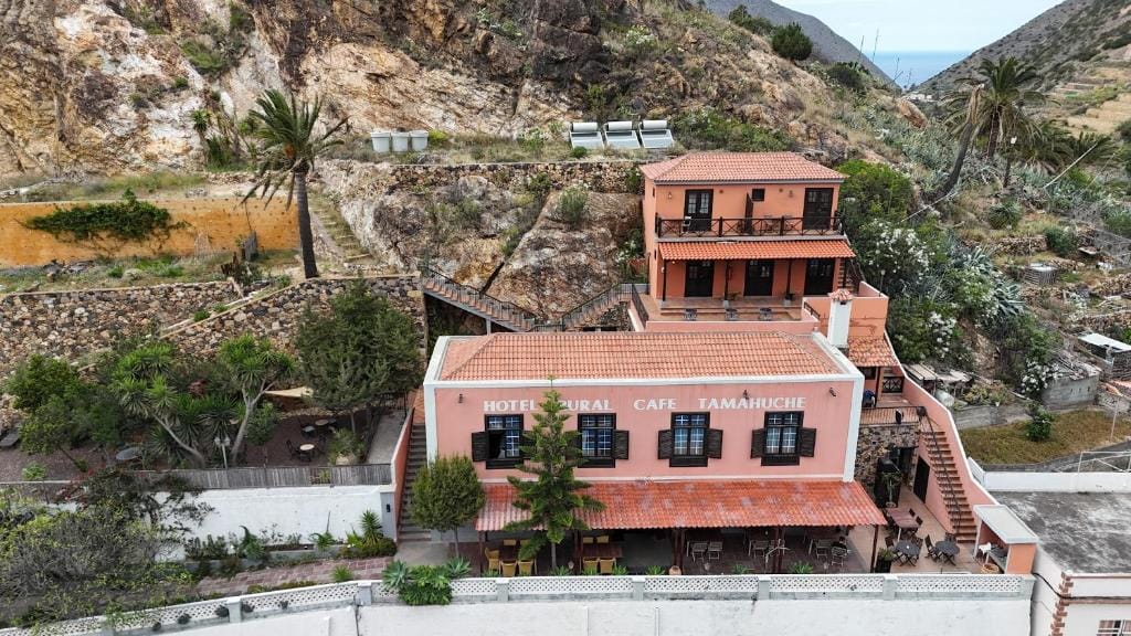 Vista de Tamahuche Hotel Rural, uno de los alojamientos con encanto en La Gomera
