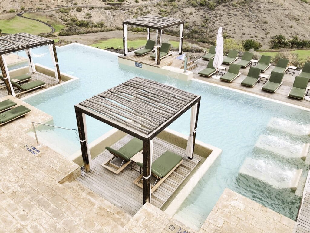 Vista del Be Aloe Wellness en Gran Canaria