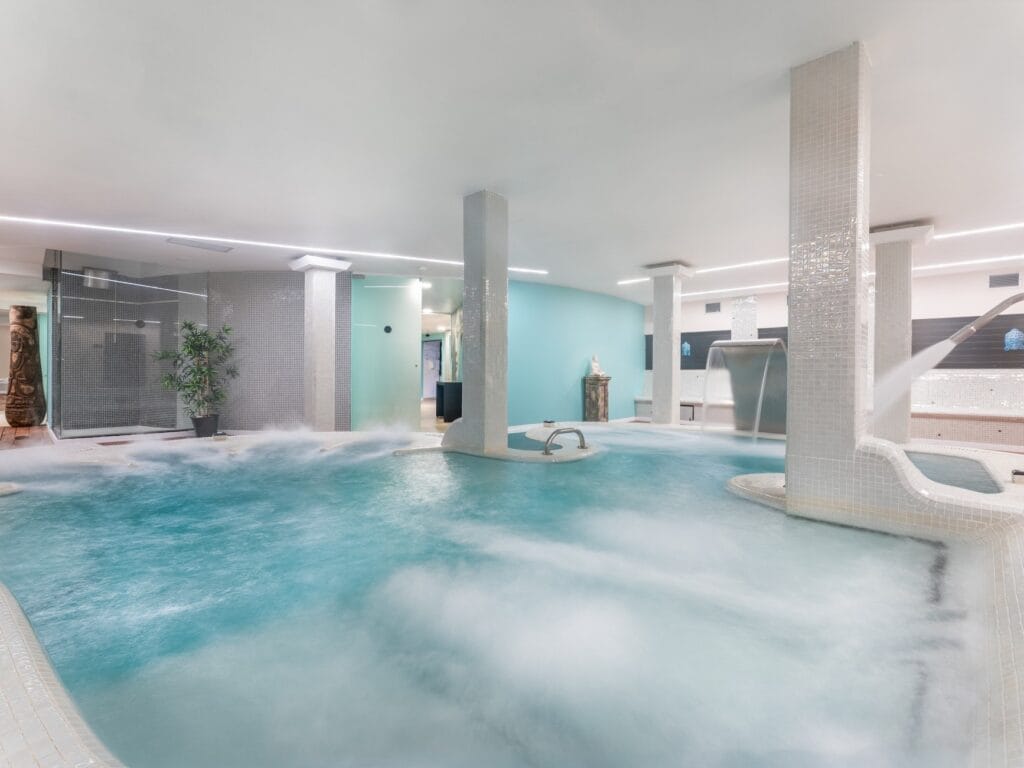 Vista del Spa Roca Negra en Gran Canaria