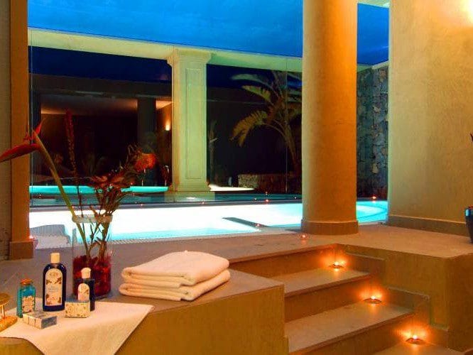 Vista del spa de la Plantacion del Sur en la isla de Tenerife